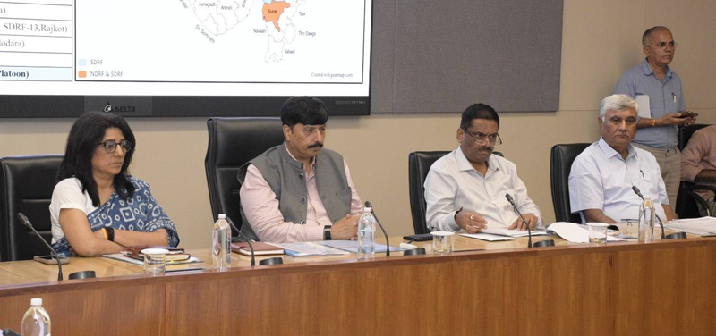 Gujarat CS chairs pre-monsoon review meeting  